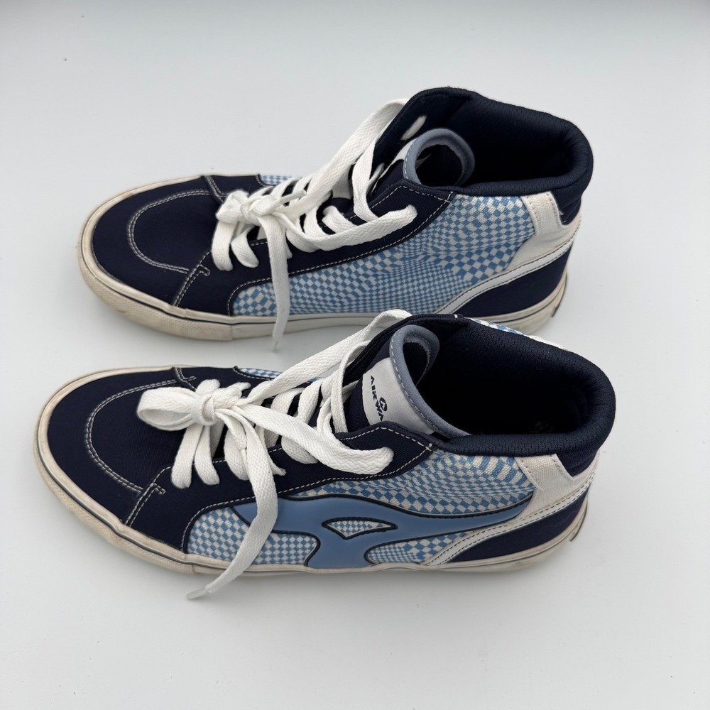 Airwalk Aurora Skate Shoes Mens Size 9 Blue Excellent Textile